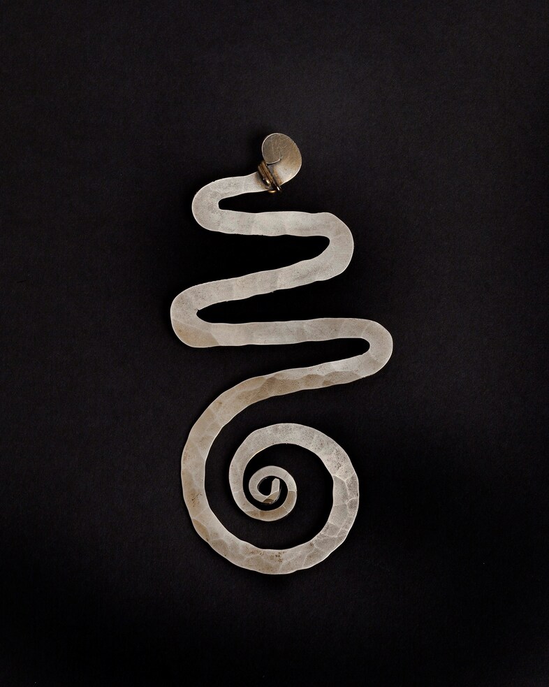 Alexander Calder, Untitled Brooch, 1940, silver, 1