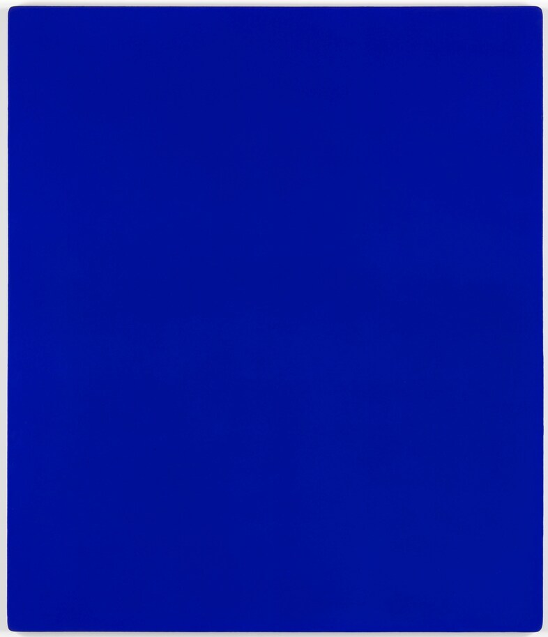 Untitled blue monochrome, 1959