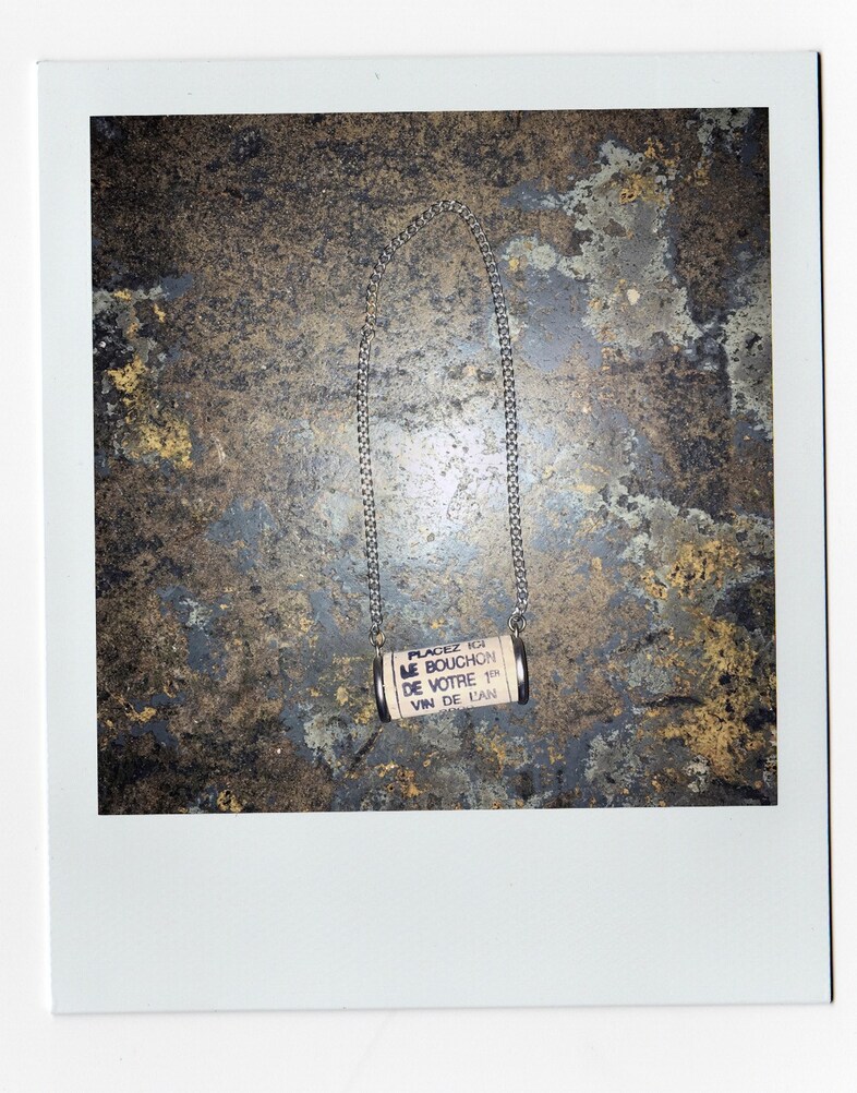 Cork necklace, 1999