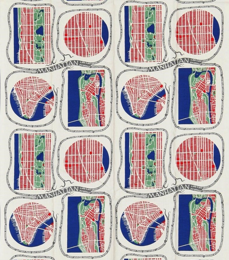 4. Josef Frank, Manhatten, 1943-45&#169;Svenskt Tenn