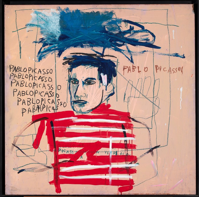 10. Jean-Michel Basquiat, Untitled (Pablo Picasso)