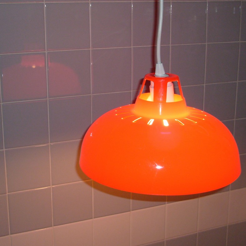 red lampshade-2
