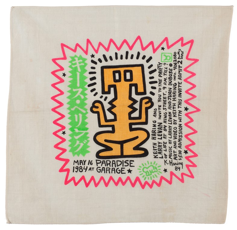 1984c-Keith-Haring-Party-of-Life-party,-Paradise-G