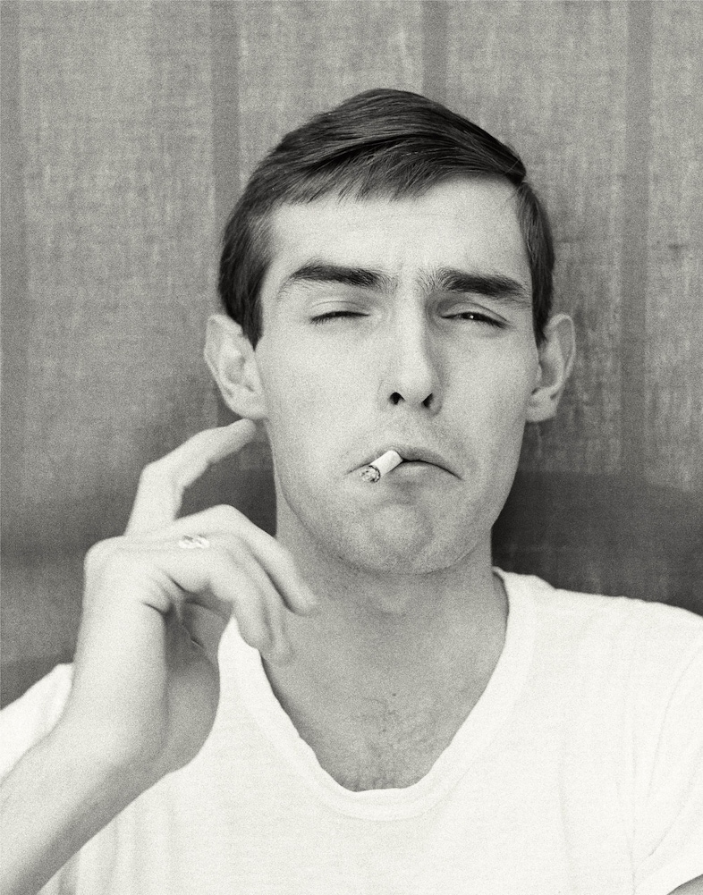 Hujar_10_Self-portrait-smoking