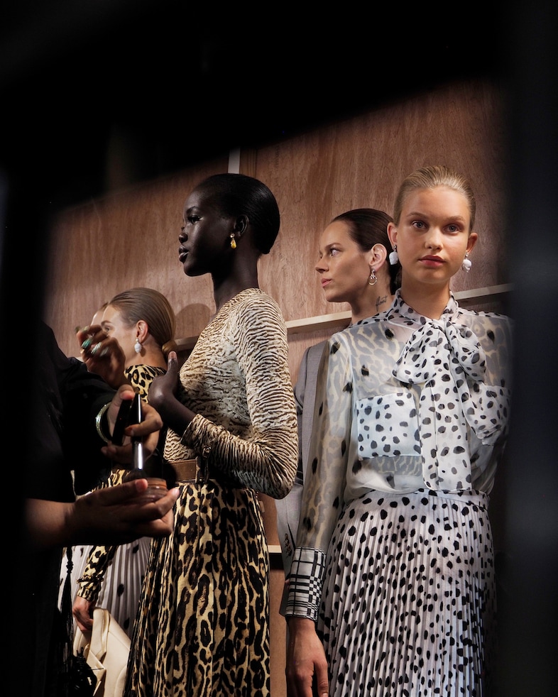 Backstage at the Burberry Spring_Summer 2019 Show_