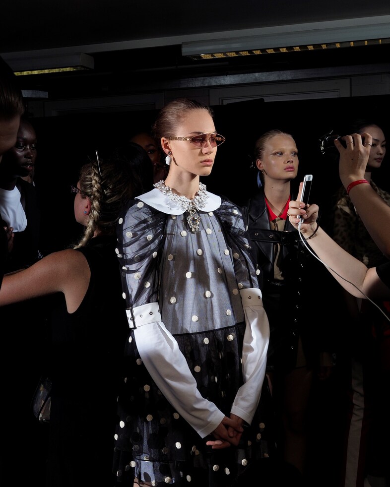 Backstage at the Burberry Spring_Summer 2019 Show_