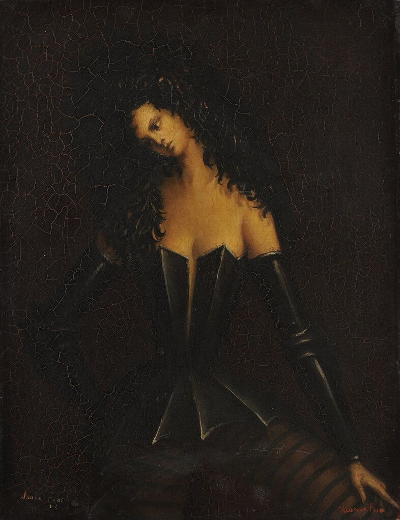 Leonor-Fini_Femme-Costumee_c-1938_Courtesy-of-Wein
