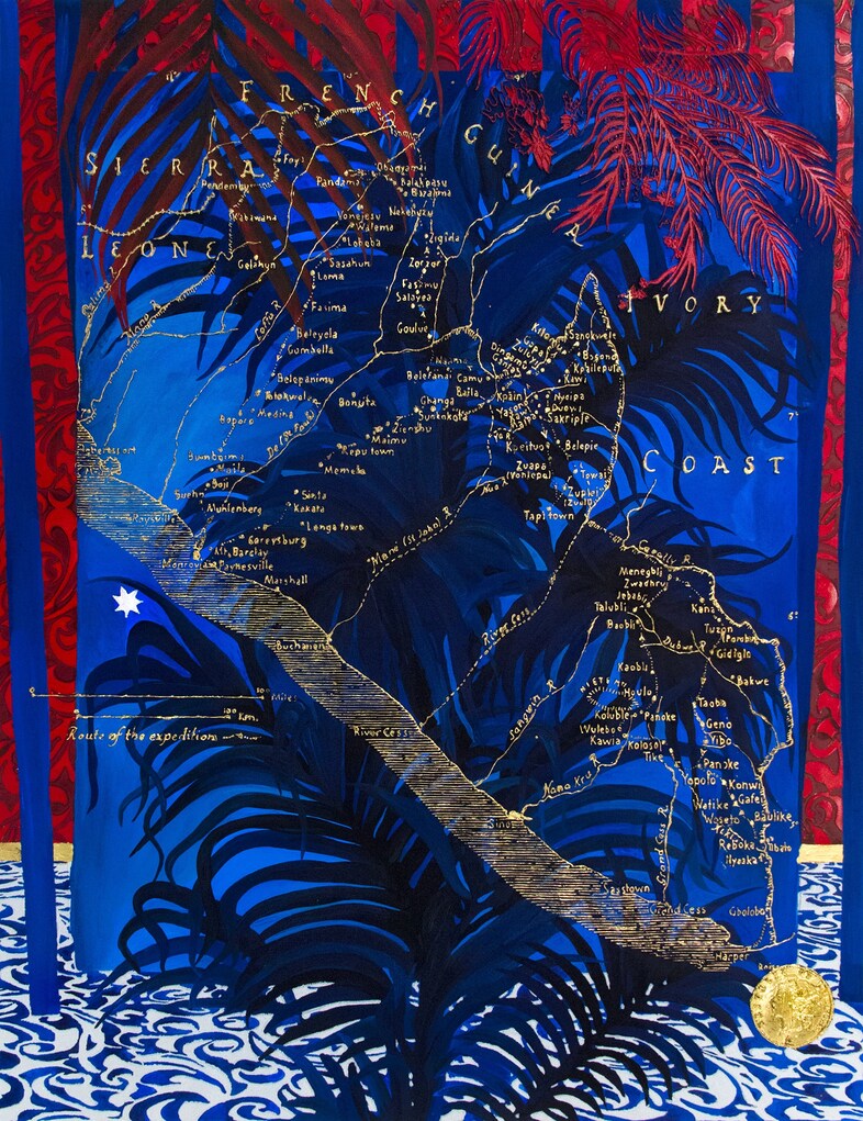 Lina-Iris-Viktor,-Tenth-(2018).-Pure-24-Karat-Gold