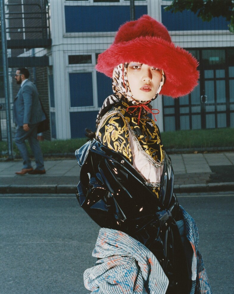 7. Hanna Moon, Gao for ‘Cherry Baby’, Dazed Fall 2