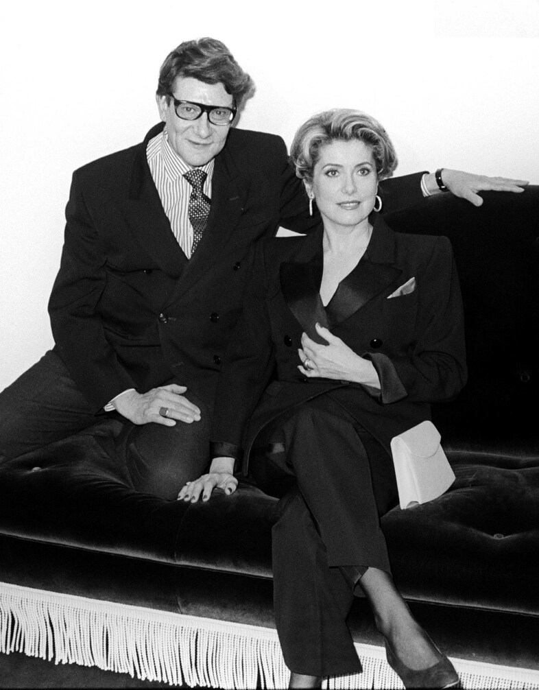 1992 Deneuve avec Yves Photo Jean-luce Huré_redim