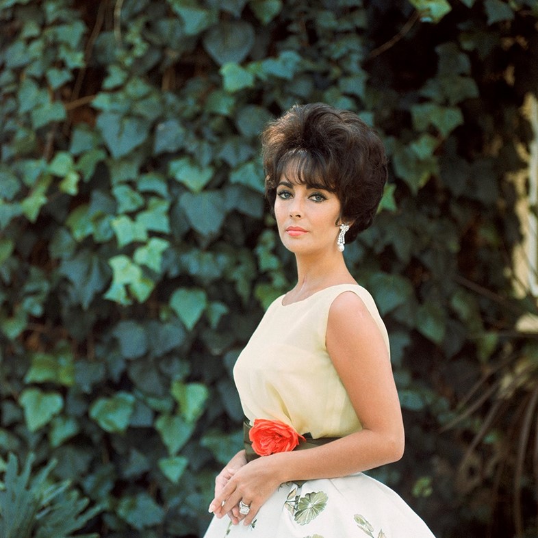 ‘Elizabeth Taylor in Yellow with Ivy, Side 1’, 196