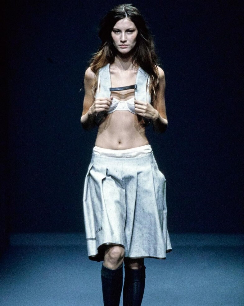 Prada archive instagram account fashion show campaign miucci