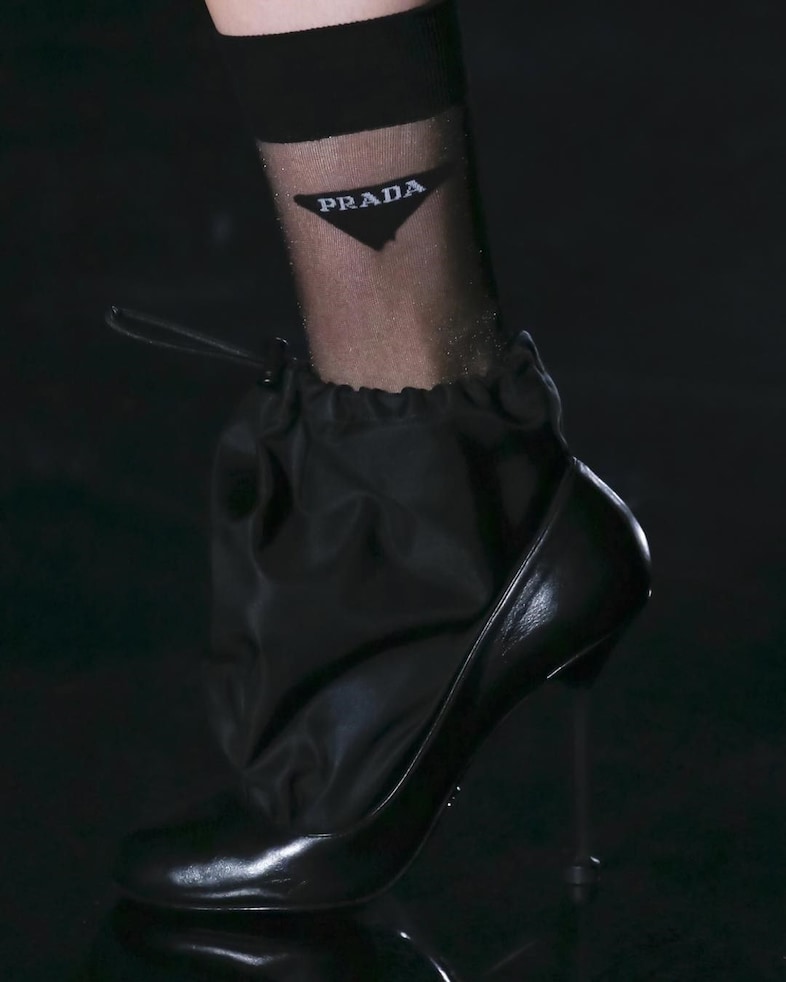 Prada archive instagram account fashion show campaign miucci