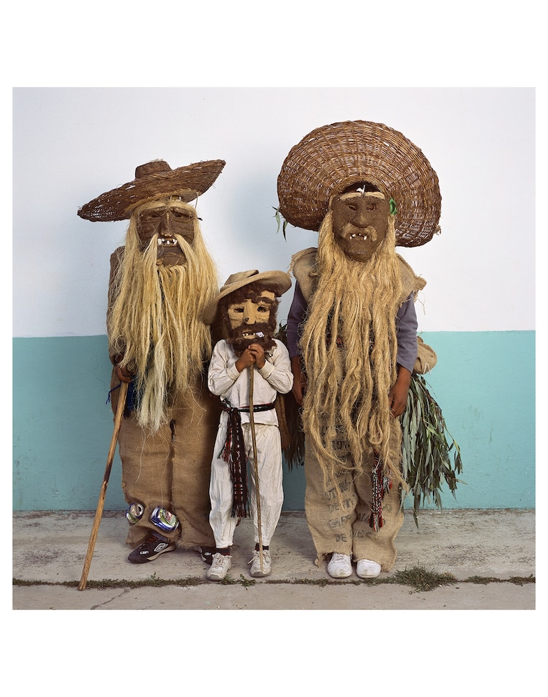 Family-in-Maguey-Masks--2016_Phyllis-Galembo_Mexic