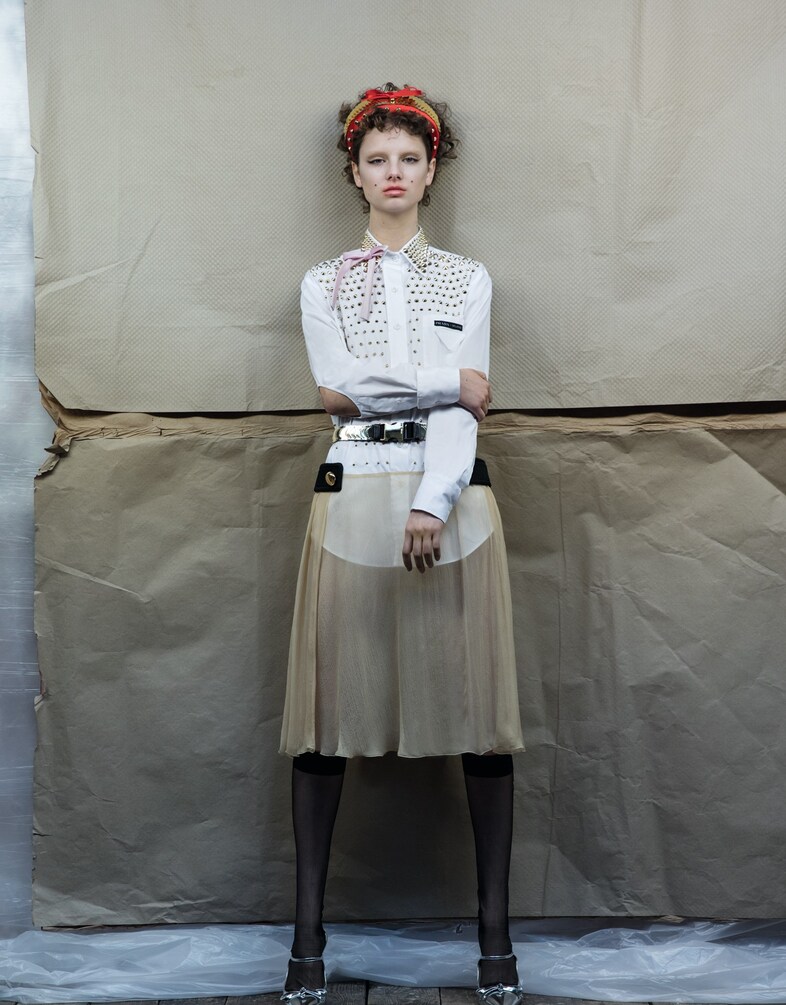 AnOther S/S19 Prada Jackie Nickerson Katie Shillingford