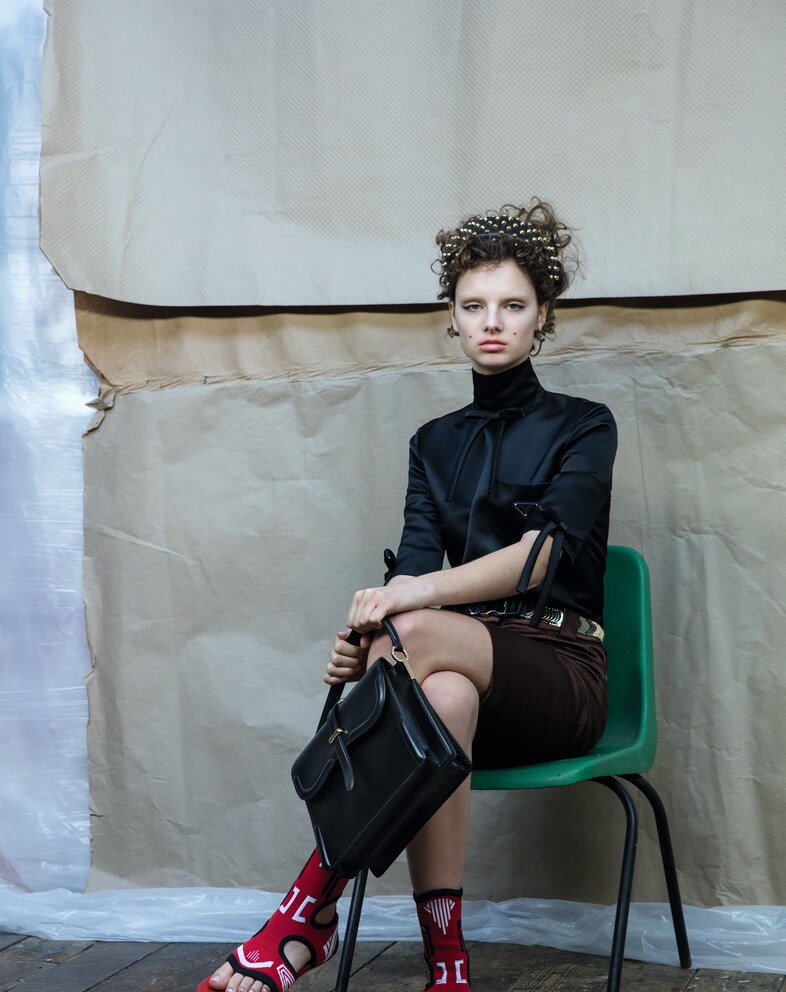 AnOther S/S19 Prada Jackie Nickerson Katie Shillingford