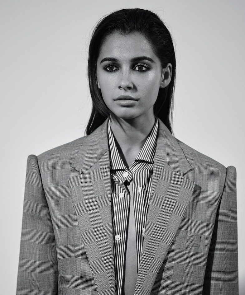 Naomi Scott Aladdin Power Rangers Charlies Angels style