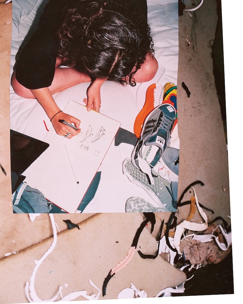 adidas Campus 80s MakerLab Helen Kirkum Recouture Alex Nash