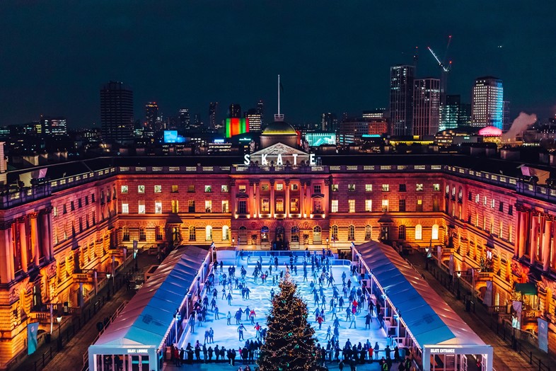 2. Skate at Somerset House with Fortnum &amp; Mason &#169; 