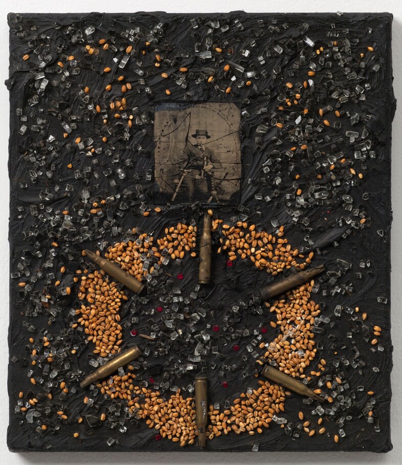 8. Sowers and Reapers, 1987, oil &amp; mixed media on 