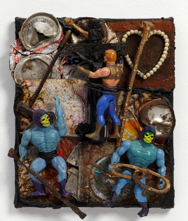 9. I.N.R.I., 1988 Oil and mixed media on canvas, 3
