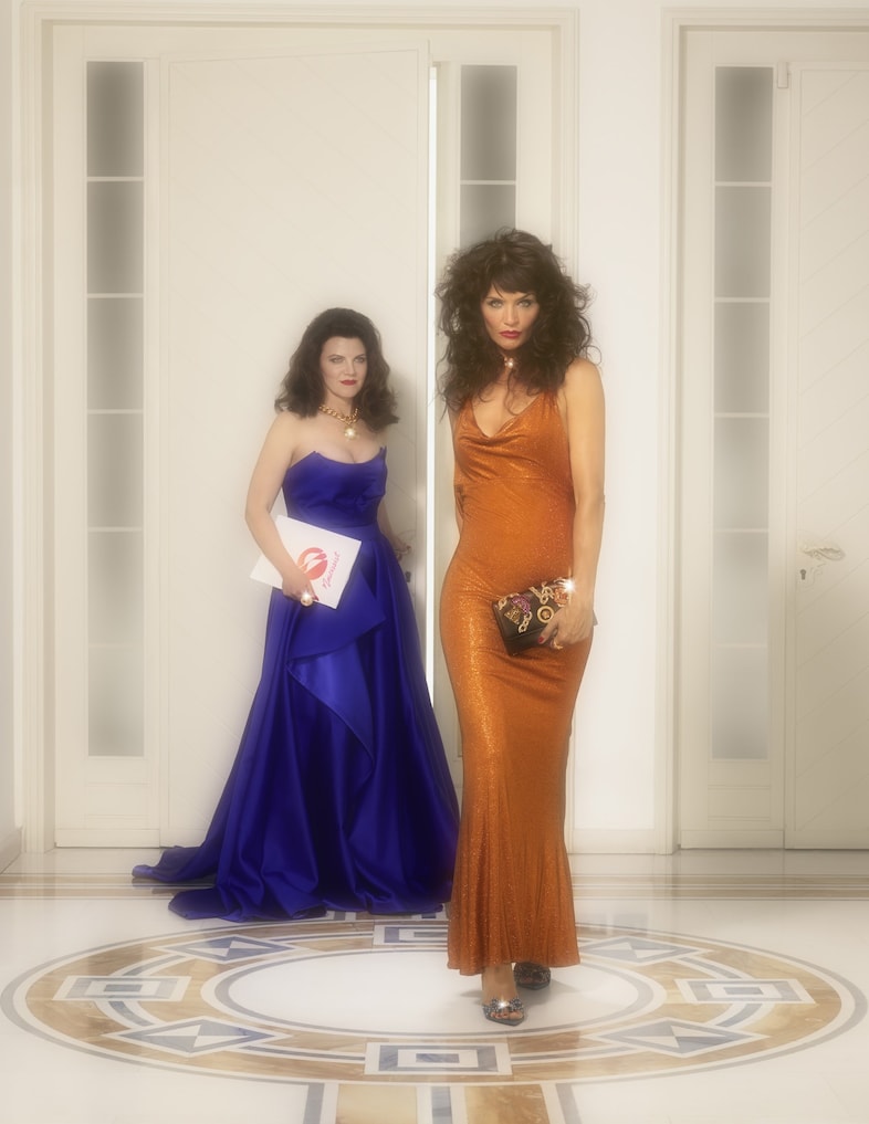 Baroness by Sarah Baker Helena Christensen Donatella Versace