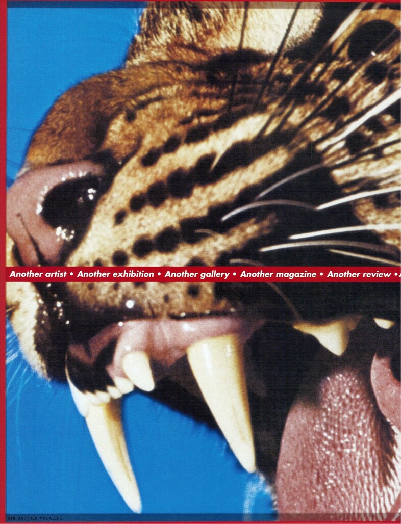 Barbara Kruger for AnOther Magazine Spring/Summer 2004