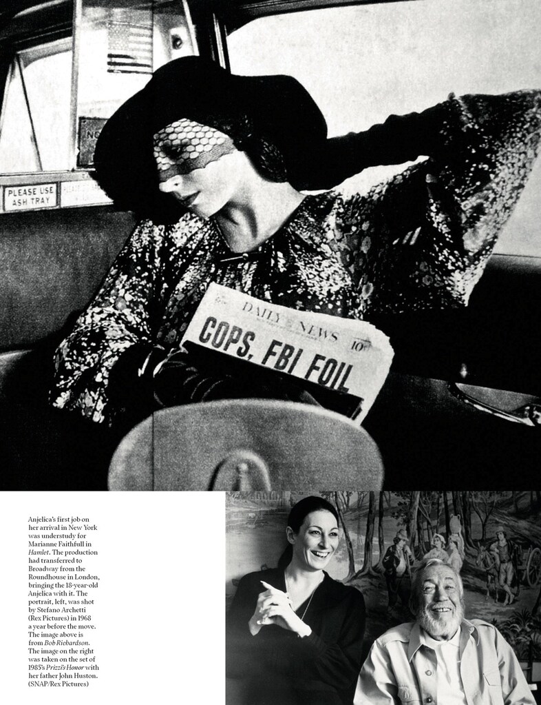 Anjelica Huston for AnOther Magazine Spring/Summer 2008