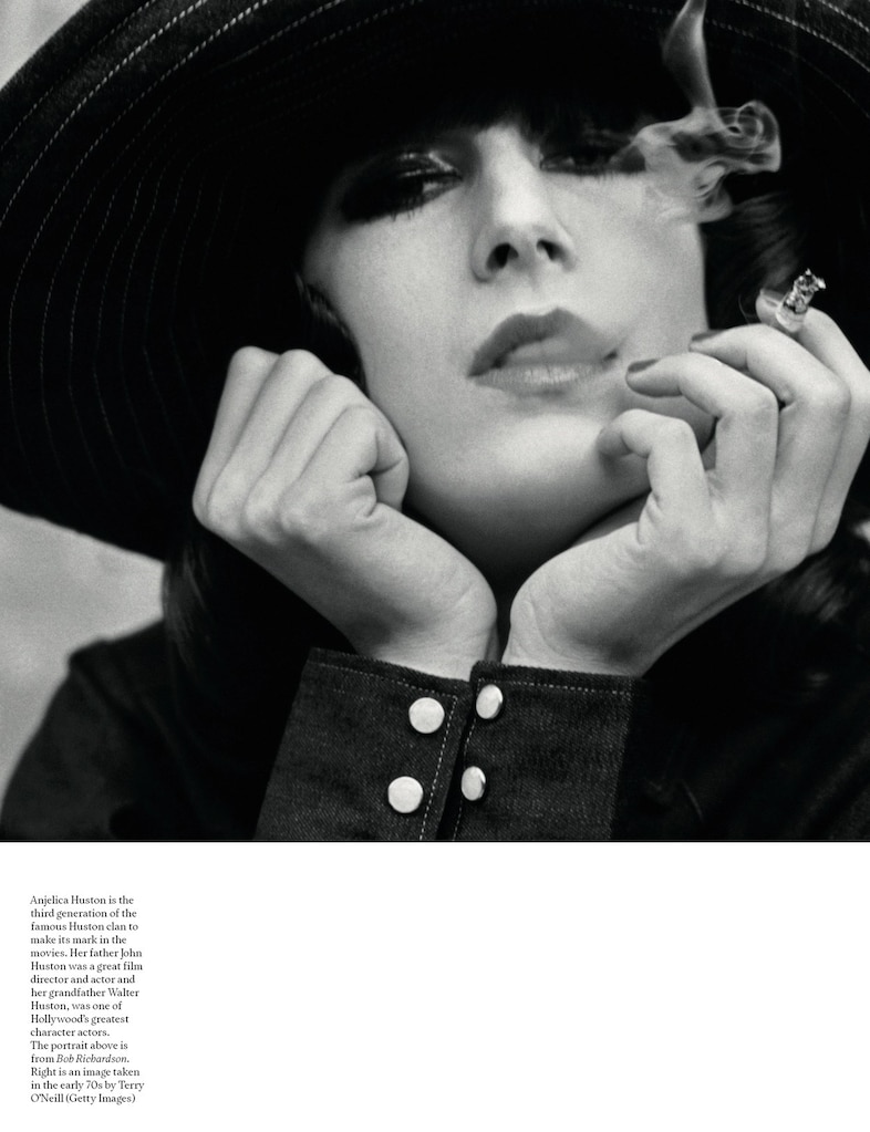 Anjelica Huston for AnOther Magazine Spring/Summer 2008