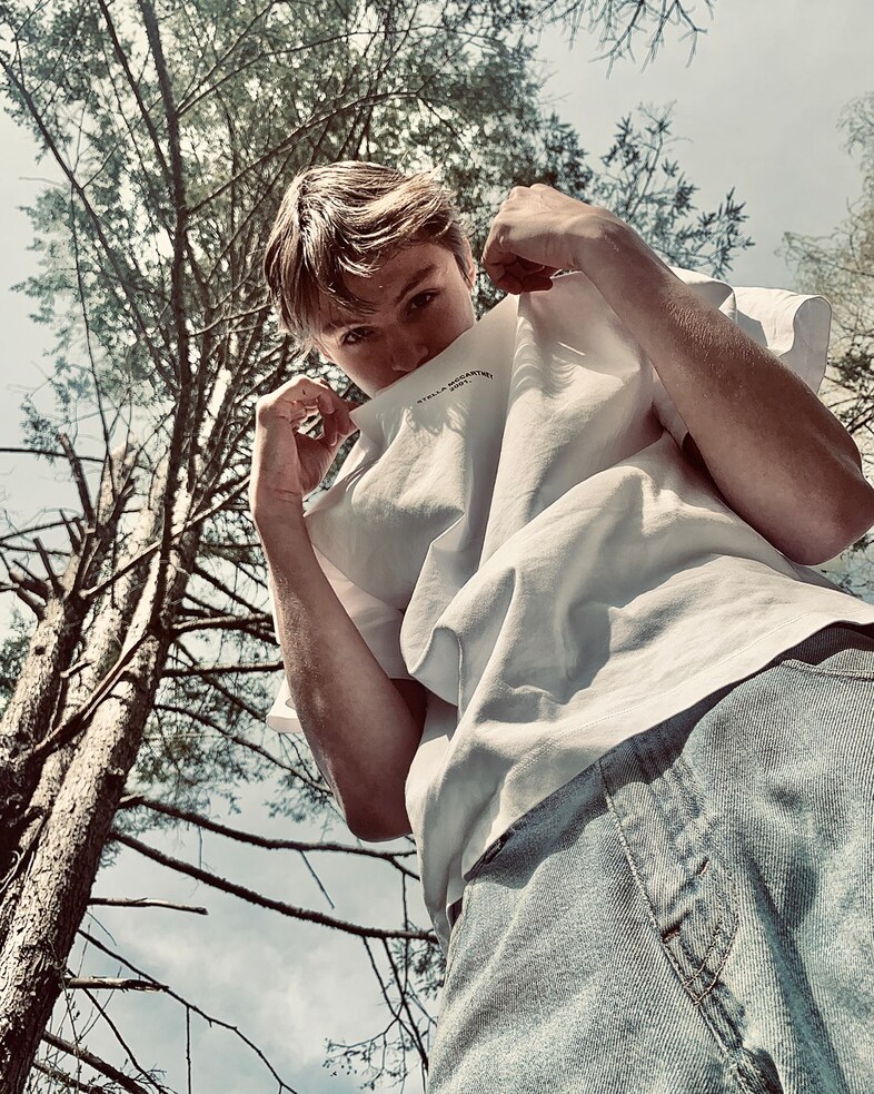 Stella McCartney SS20 Campaign Helena Christenesen