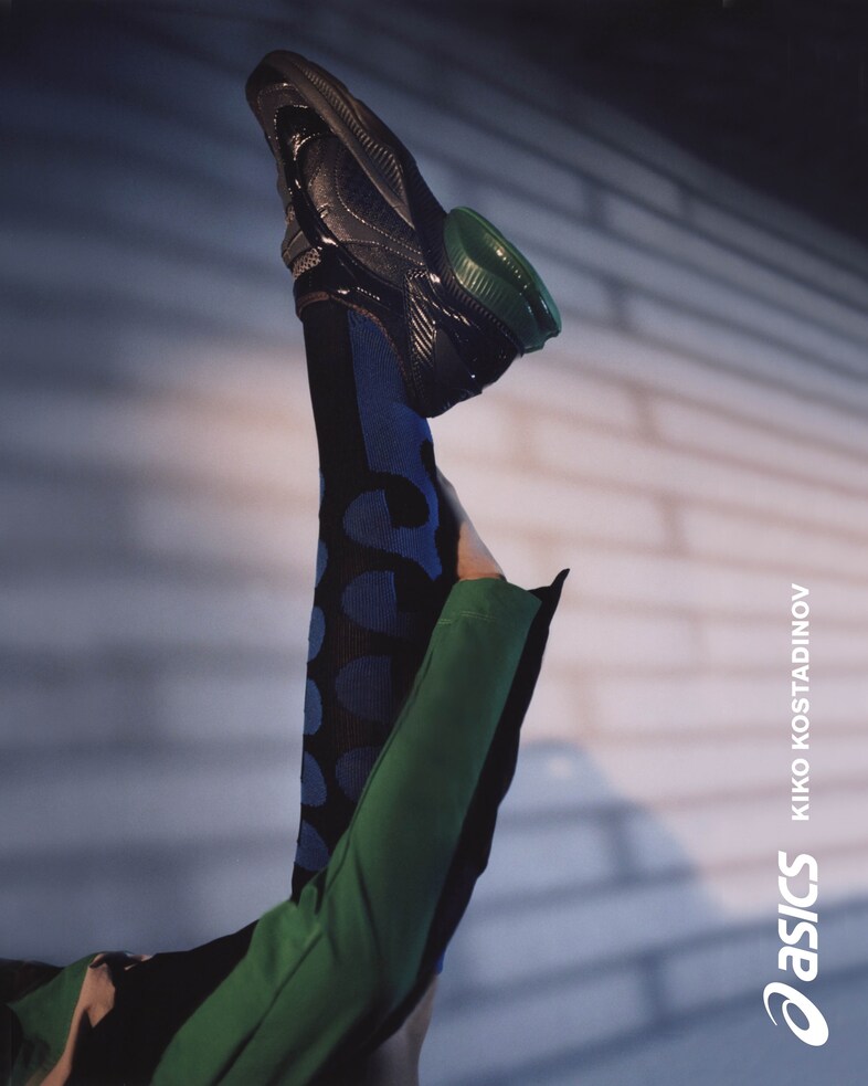 ASICS x Kiko Kostadinov Gel Aurania trainers campaign