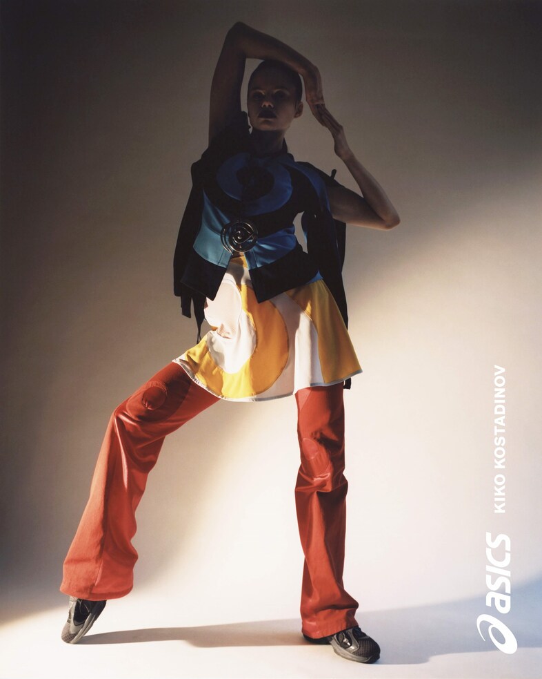 ASICS x Kiko Kostadinov Gel Aurania trainers campaign