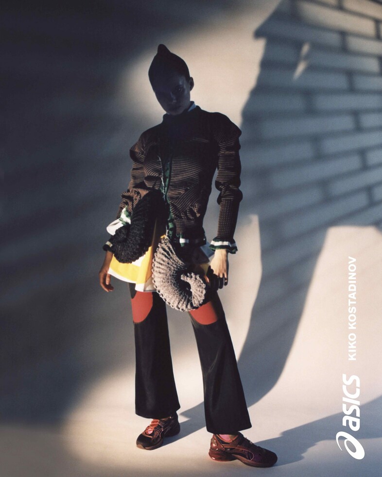 ASICS x Kiko Kostadinov Gel Aurania trainers campaign