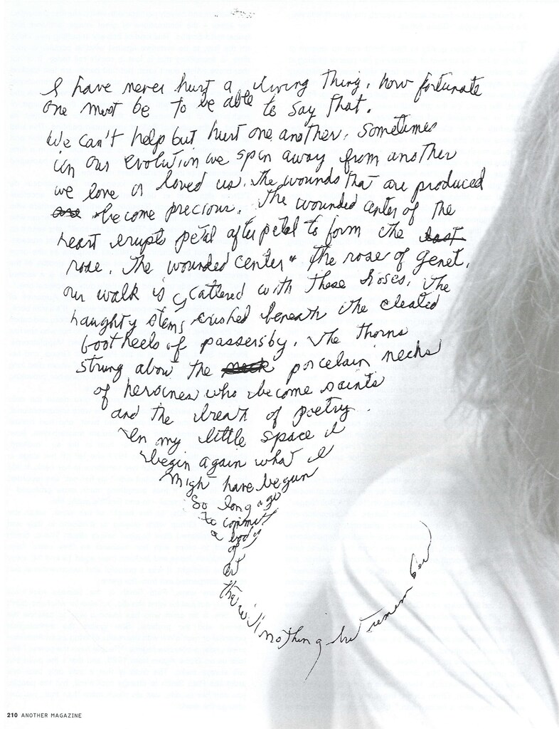 Patti Smith AnOther Magazine SS 2006 Jefferson Hack