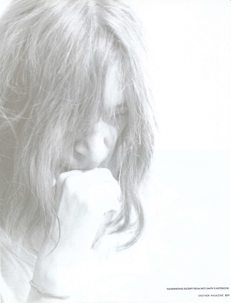 Patti Smith AnOther Magazine SS 2006 Jefferson Hack