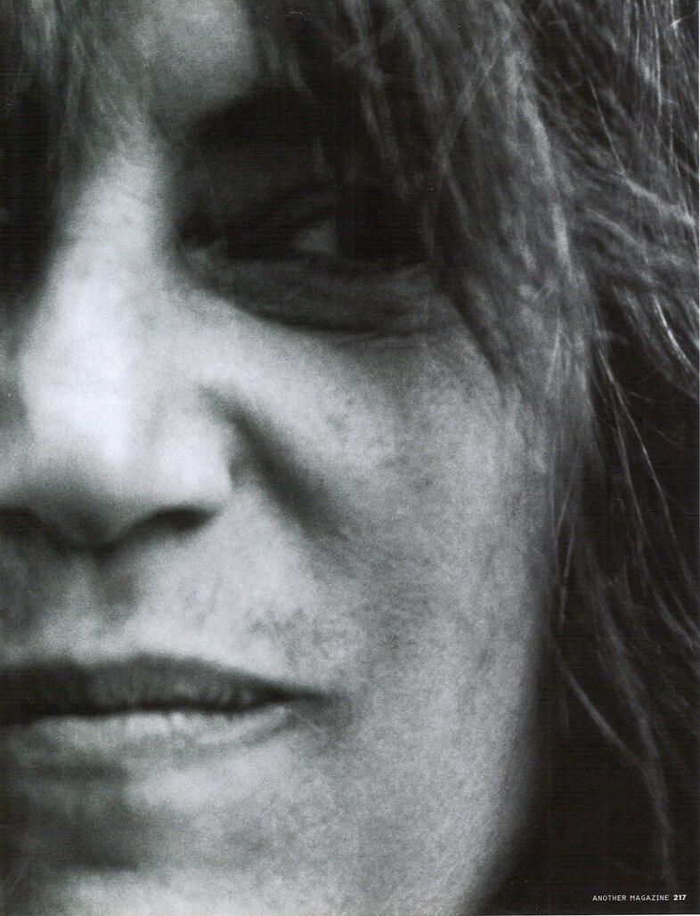Patti Smith AnOther Magazine SS 2006 Jefferson Hack