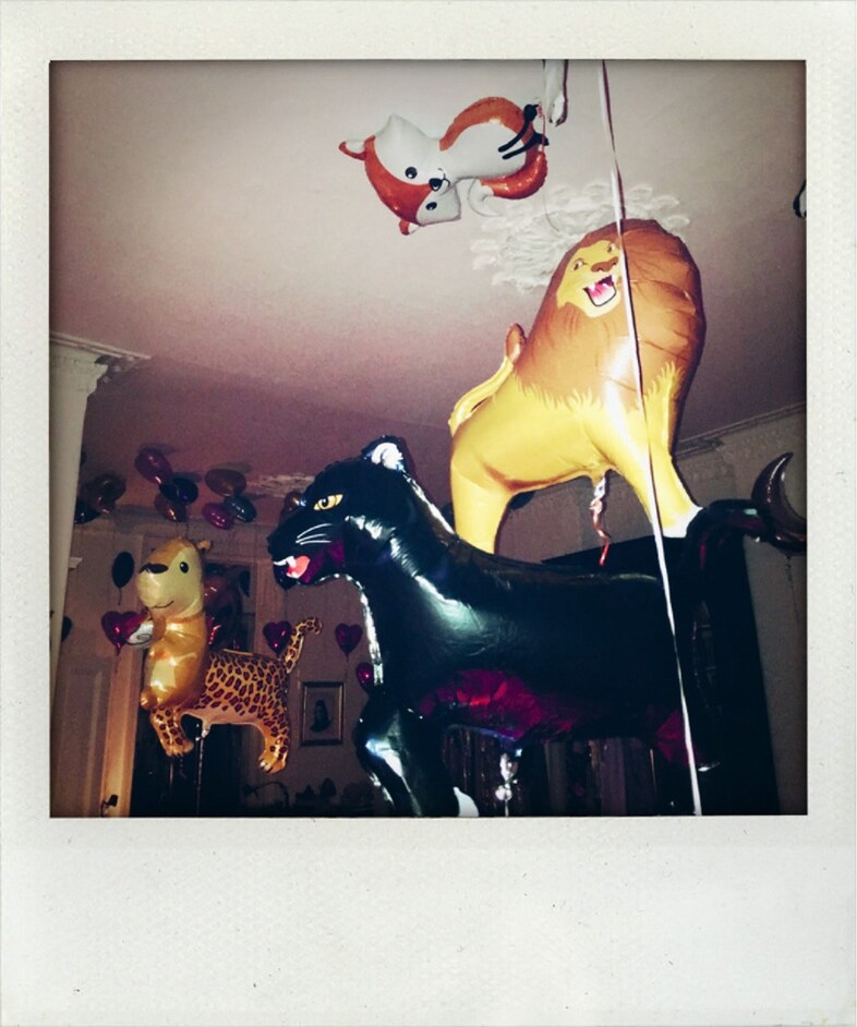 Polaroids by Nick Cave