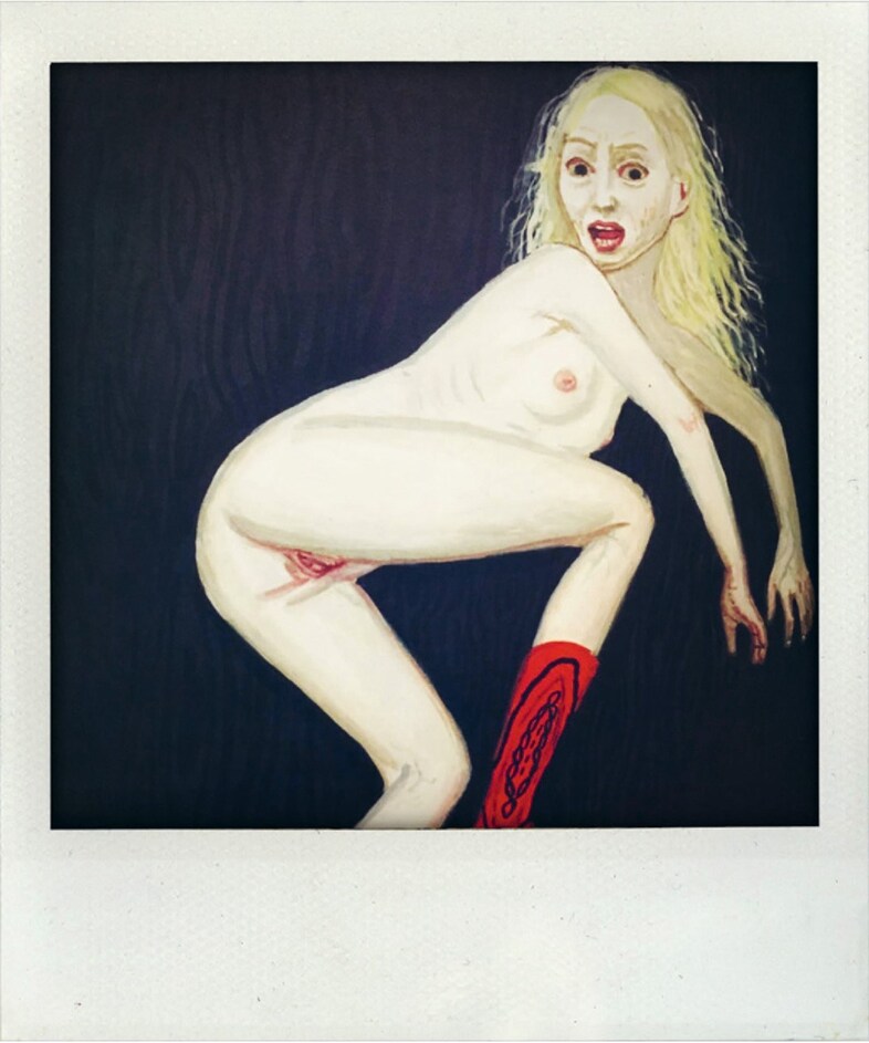 Polaroids by Nick Cave