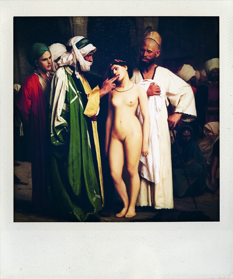 Polaroids by Nick Cave