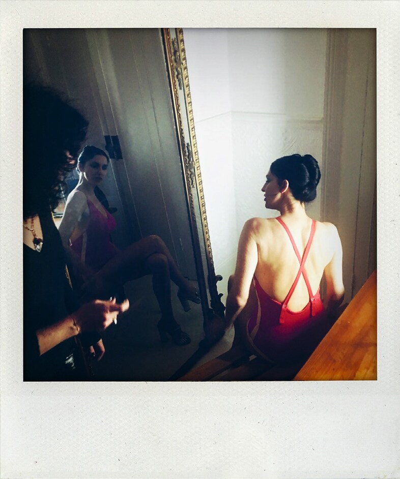 Polaroids by Nick Cave