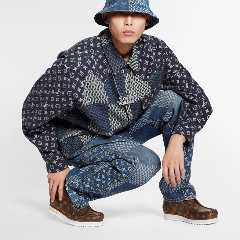 Used in Japan Fashion]Louis Vuitton Denim Jacket