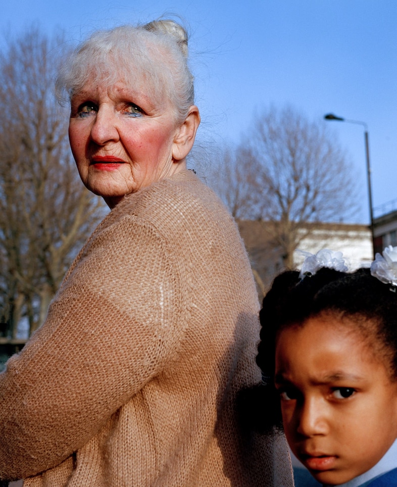Sam Gregg, “Grandmother and Granddaughter, Bethnal
