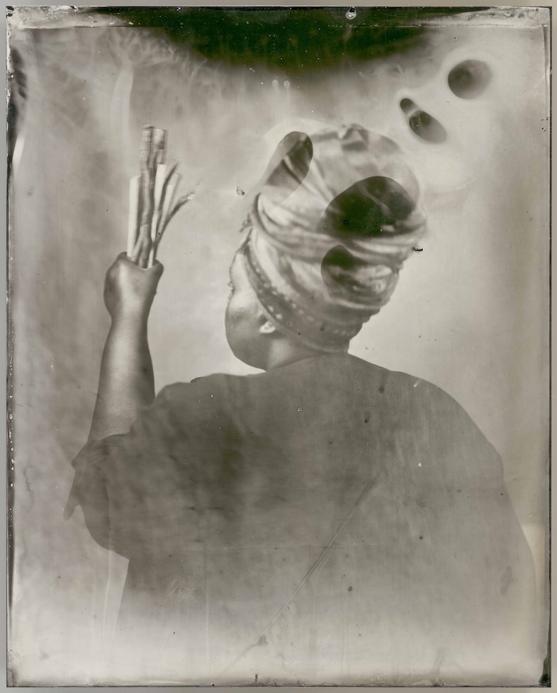 Sothiou, 2017, Khadija Saye, Image courtesy of the