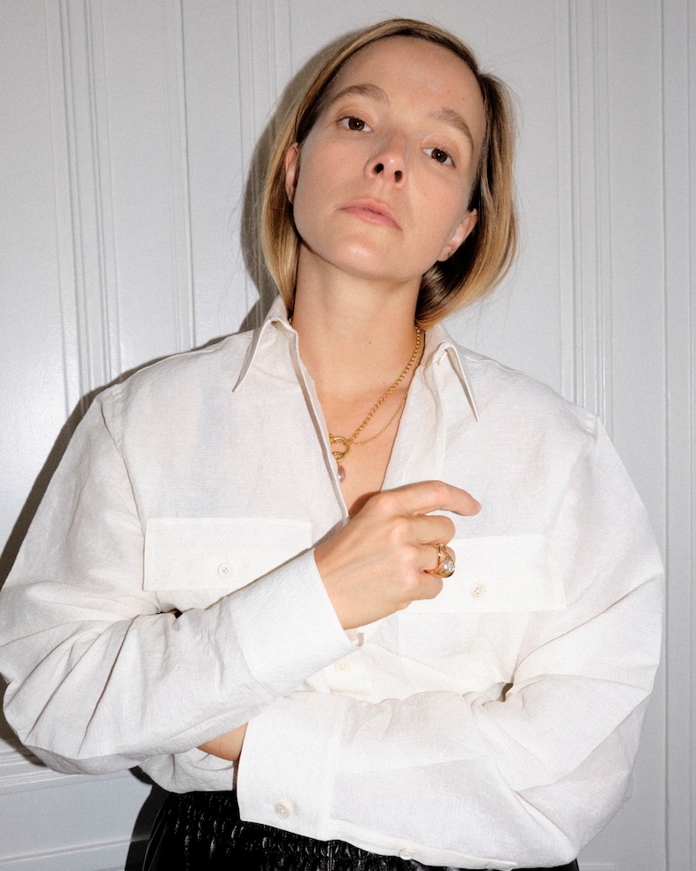 Charlotte Chesnais at MATCHESFASHION, Photographed