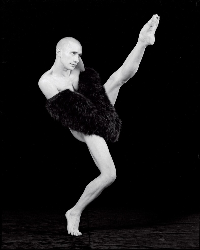 16. Michael Clark in a publicity photograph for Mm