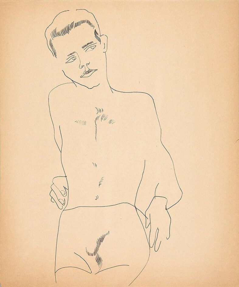 Andy Warhol. Love, Sex, and Desire. Drawings 1950–1962