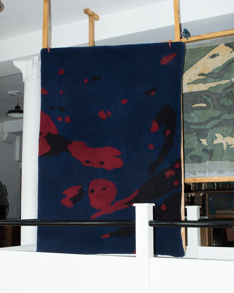 Tom Atton Moore: Dear Magnolia rugs