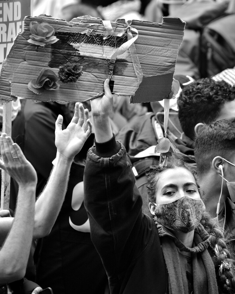 The Palestine Protest in London Virginie Khateeb 2021