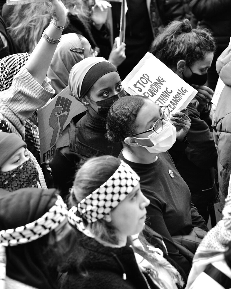 The Palestine Protest in London Virginie Khateeb 2021