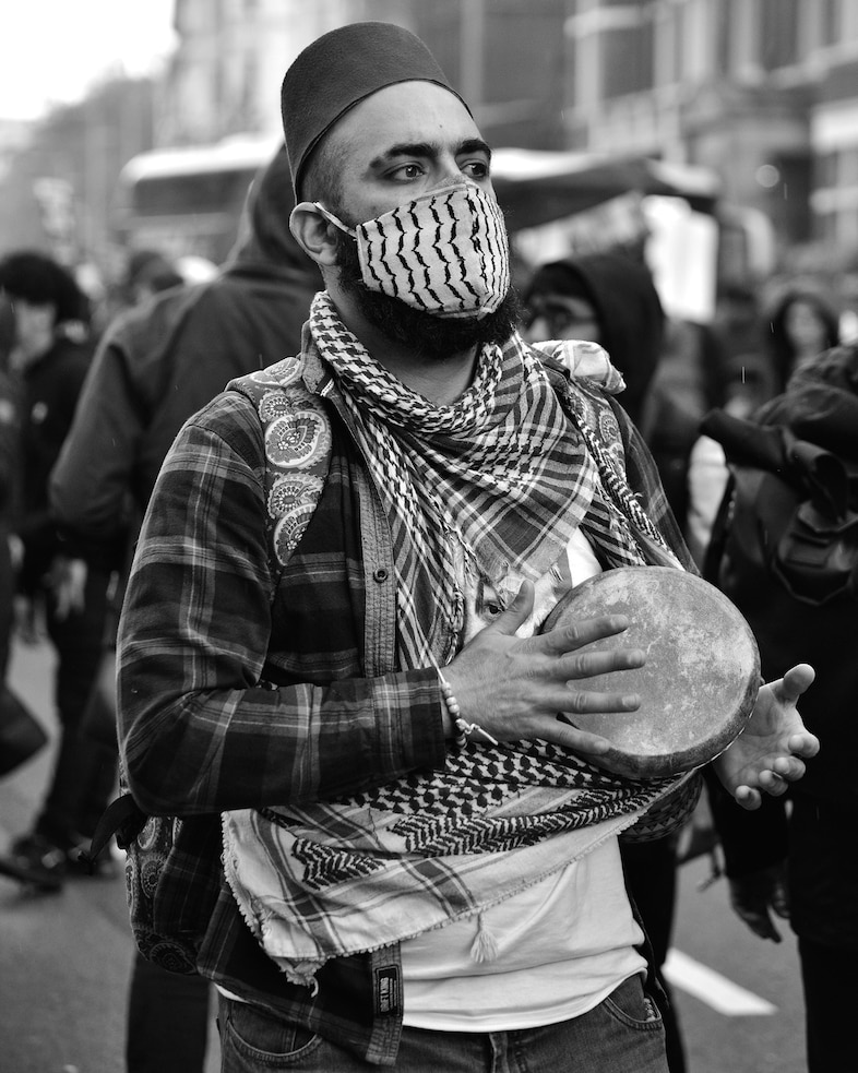 The Palestine Protest in London Virginie Khateeb 2021